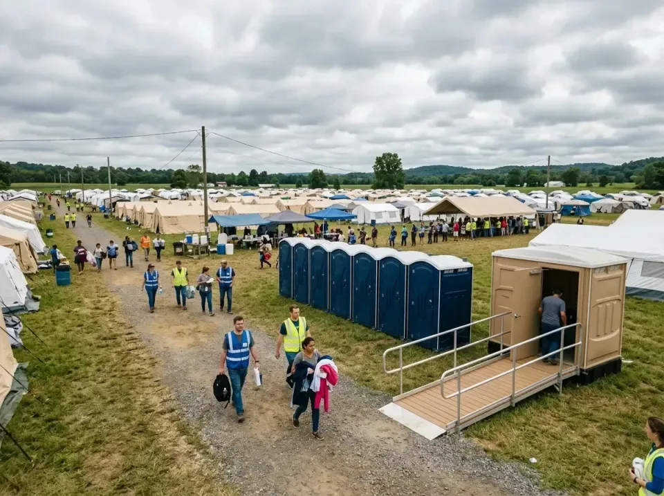 disaster-relief-camp-restrooms-010 — frequently asked questions, Dumpster & Portable Bathrooms Rental in Glenmont, MD